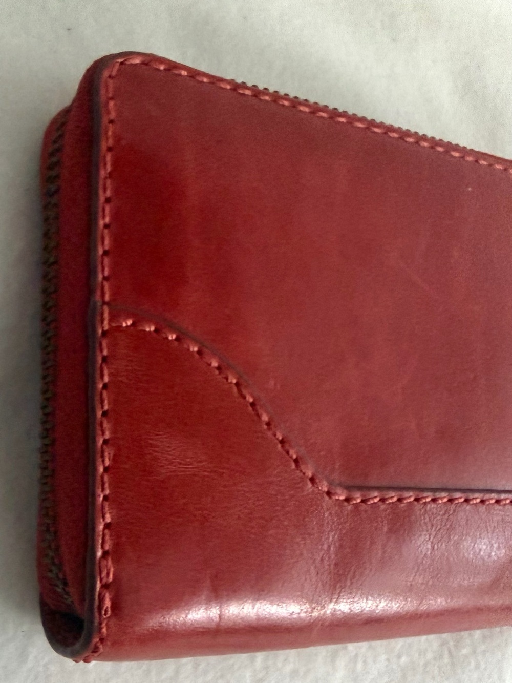 Frye Studded Floral Zip Wallet - Picture 6 of 8